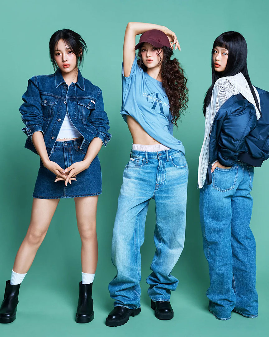 CalvinKlein NewJeans着用モデルリリース！