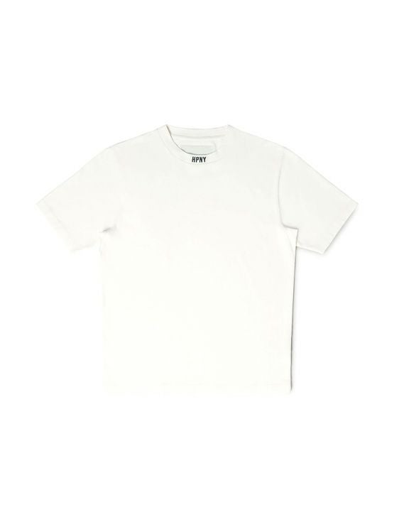HERON PRESTON/ヘロンプレストン/HPNY EMB ROLLNECK/WHITE/ホワイト