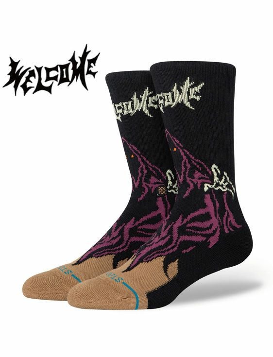STANCE/スタンス/WELCOME SKELLY CREW(BLACK)/ブラック
