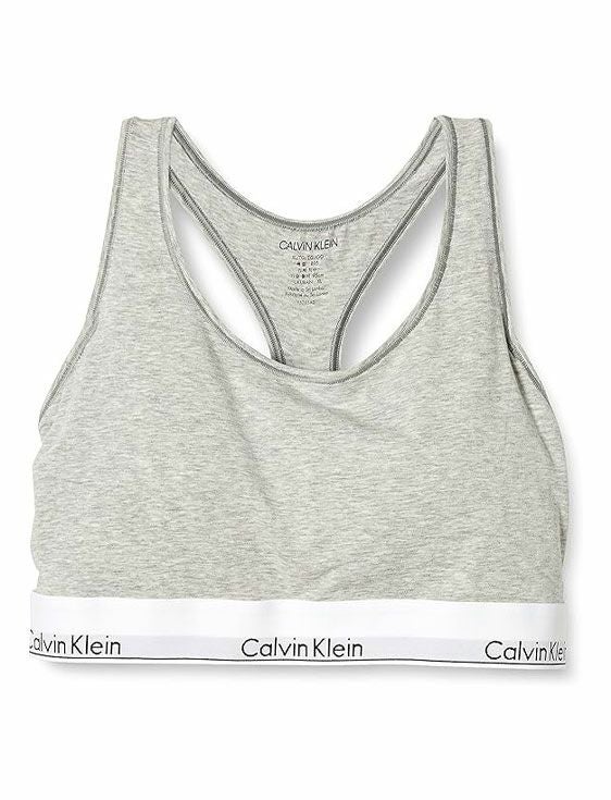 CalvinKlein/カルバンクライン/MODERN COTTON BRALETTE/GRAY/グレー