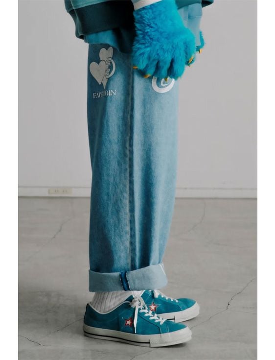 FACETASM/ファセッタズム/FACETASM×CPD BIG HEART DENIM/INDIGO/インディゴ