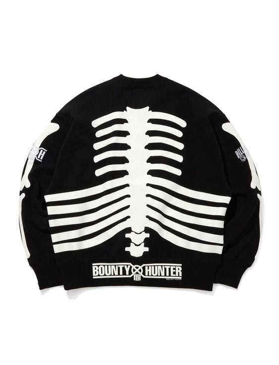 BILLIONAIRE BOYS CLUB/BBC x BOUNTY HUNTER COTTON SWEATSHIRT/BLACK