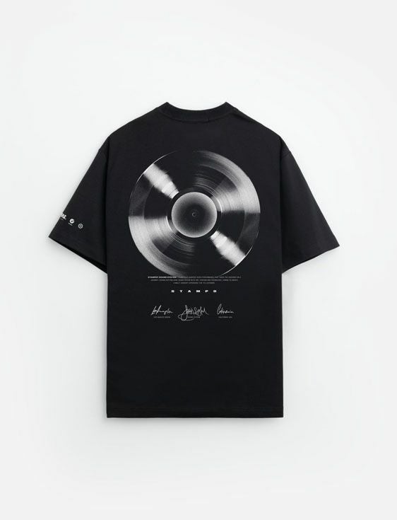 Stampd/スタンプド/SoundSystem Vinyl RelaxedTee/BLACK/ブラック