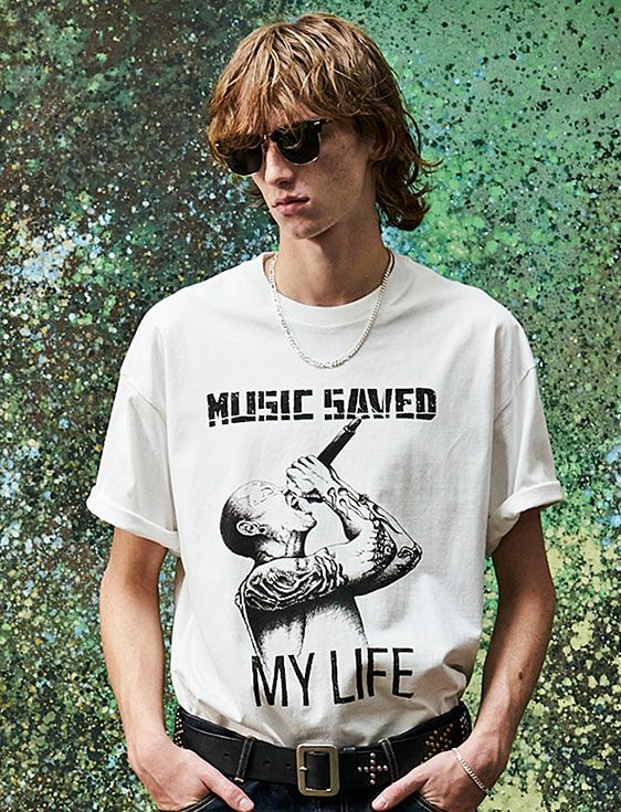 MSML/エムエスエムエル/SCREAM T SHIRT/WHITE/ホワイト