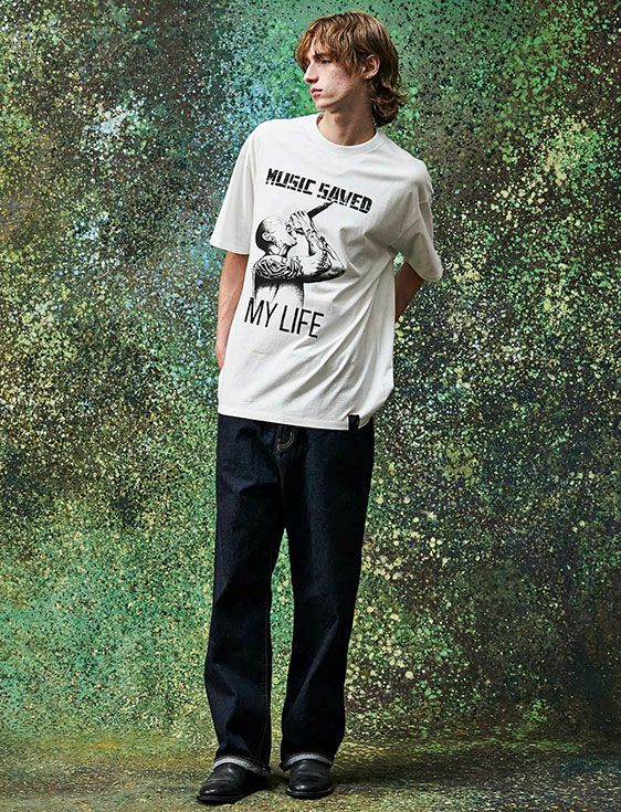 MSML/エムエスエムエル/SCREAM T SHIRT/WHITE/ホワイト