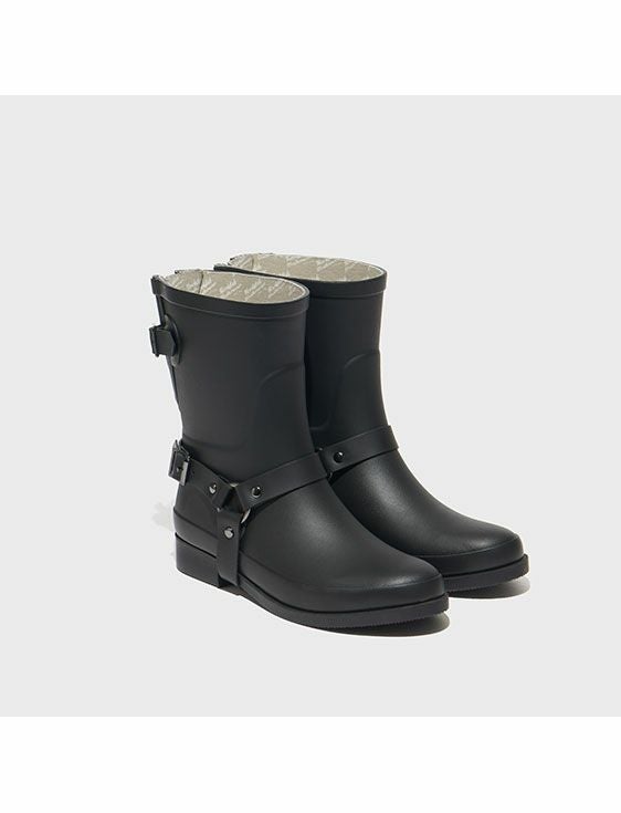 ROCKFISH WEATHERWEAR/ロックフィッシュウェザーウェア/HARNESS WELLINGTON BOOTS MIDDLE/BLACK/