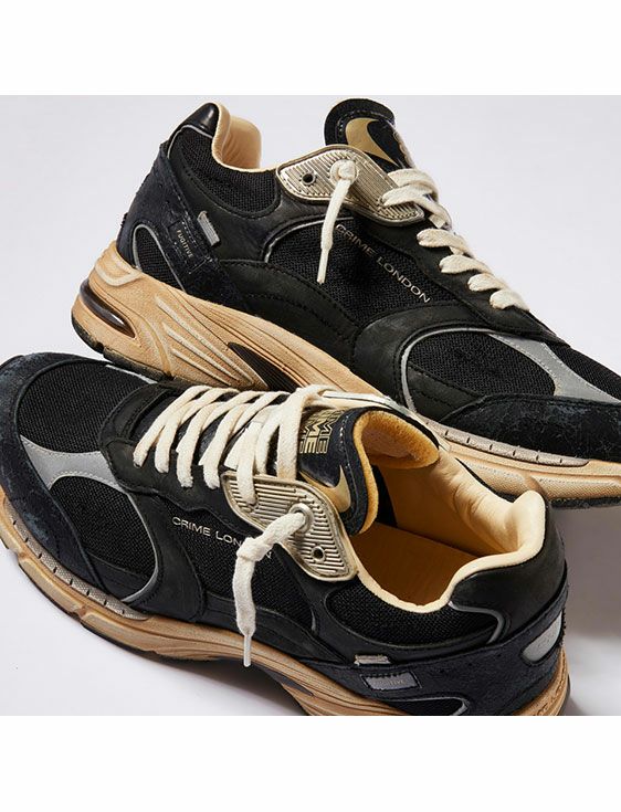 CRIME LONDON/クライムロンドン/FUGITIVE 9094 SMOKY BLACK/BLACK/ブラック