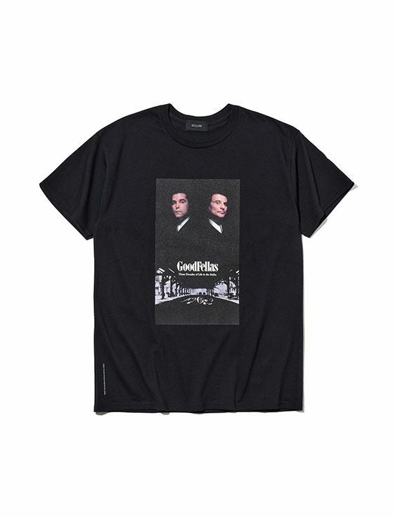 DELUXE/デラックス/DELUXE x Good Fellas Logo TEE/BLACK/ブラック
