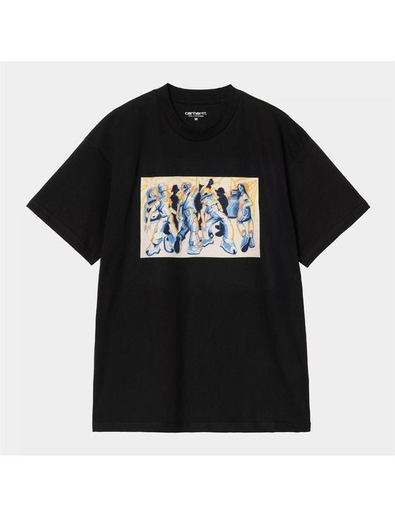 Carhartt WIP/カーハートダブリューアイピー/S/S CAI ARFON BELLIS T-SHIRT/BLACK/ブラック