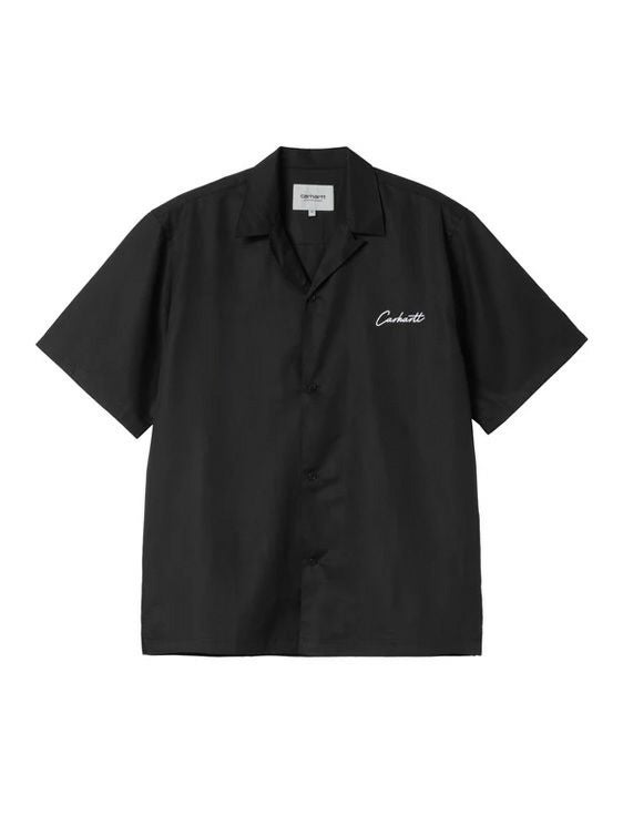 Carhartt WIP/カーハートダブリューアイピー/S/S DELRAY SHIRT/BLACK/ブラック