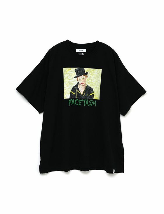 FACETASM/ファセッタズム/MV BIG TEE/BLACK/ブラック