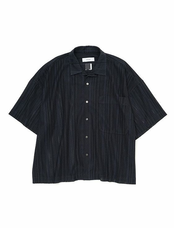 FACETASM/ファセッタズム/MESH CROPPED SHIRT/KHAKI/カーキ