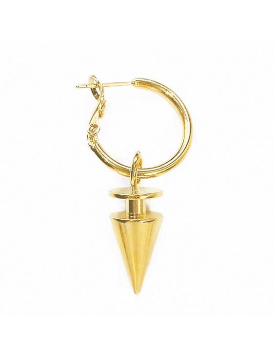 IN GOLD WE TRUST/インゴールドウィートラスト/CRE SPIKE CREOL EARRING GOLD/GOLD/ゴールド