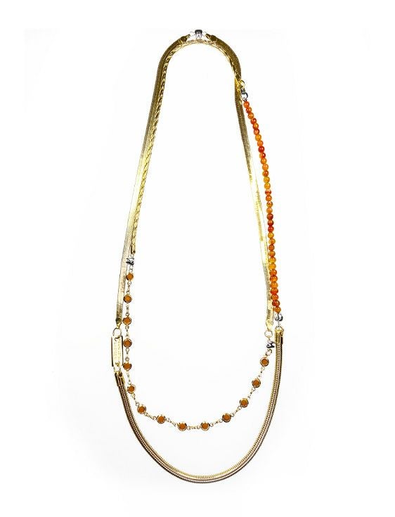 IN GOLD WE TRUST/インゴールドウィートラスト/MULTIRAW BRACELET / NECKLACE GOLD/GOLD/ゴールド