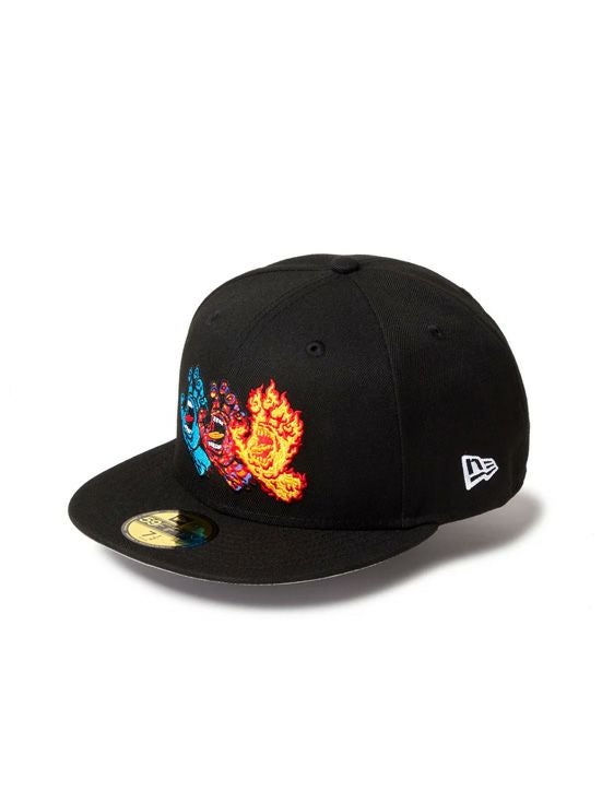 NEWERA/ニューエラ/5950 SANTA CRUZ 3HAND BLK/BLACK/ブラック
