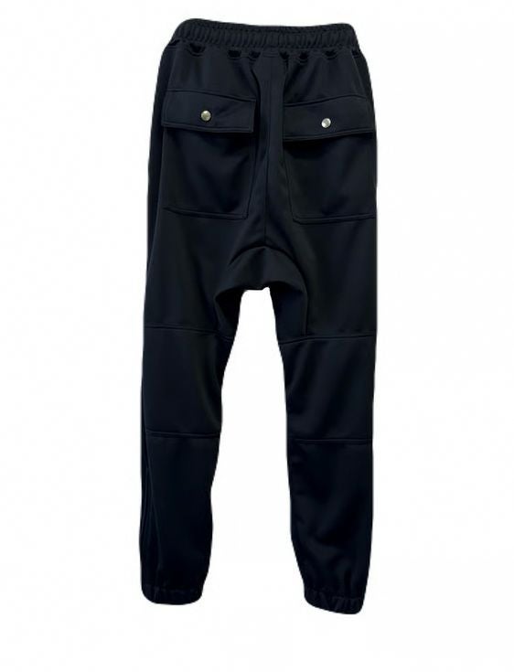 INDEPICT/インデピクト/JERSEY DOT TRACK PANTS/BLACK/ブラック