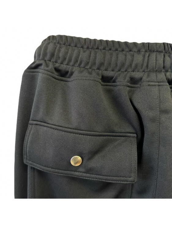 INDEPICT/インデピクト/JERSEY DOT TRACK PANTS/BLACK/ブラック
