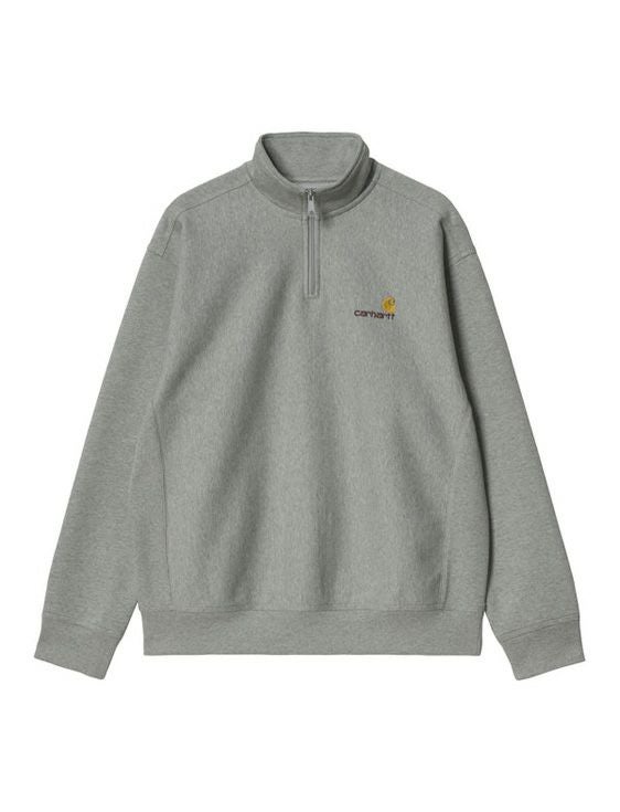 Carhartt WIP/カーハートダブリューアイピー/HALF ZIP AMERICAN GreyHeather/GRAY/グレー