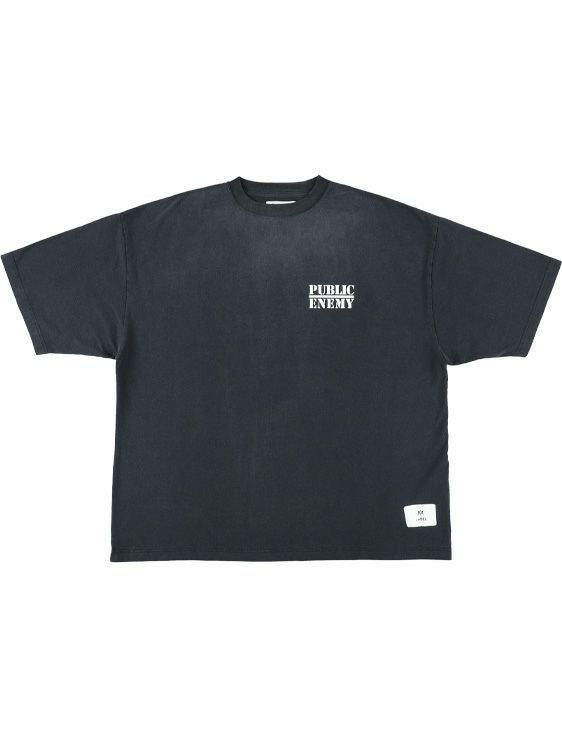 MA LABEL BY MAISON SPECIAL/エムエーレーベルバイメゾンスペシャル/PUBLIC ENEMY Prime-Over S/S Tshirt #4/BLACK/ブラック