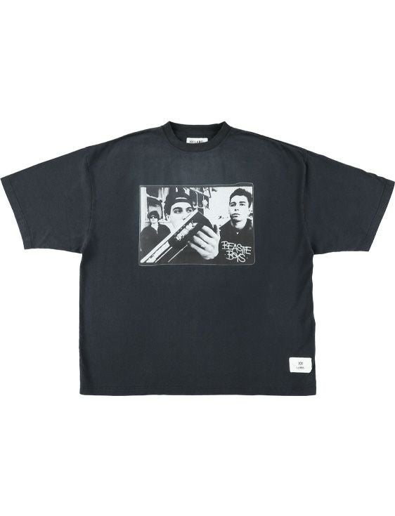 MA LABEL BY MAISON SPECIAL/エムエーレーベルバイメゾンスペシャル/BEASTIE BOYS Prime-Over S/S Tshirt #2/BLACK/ブラック